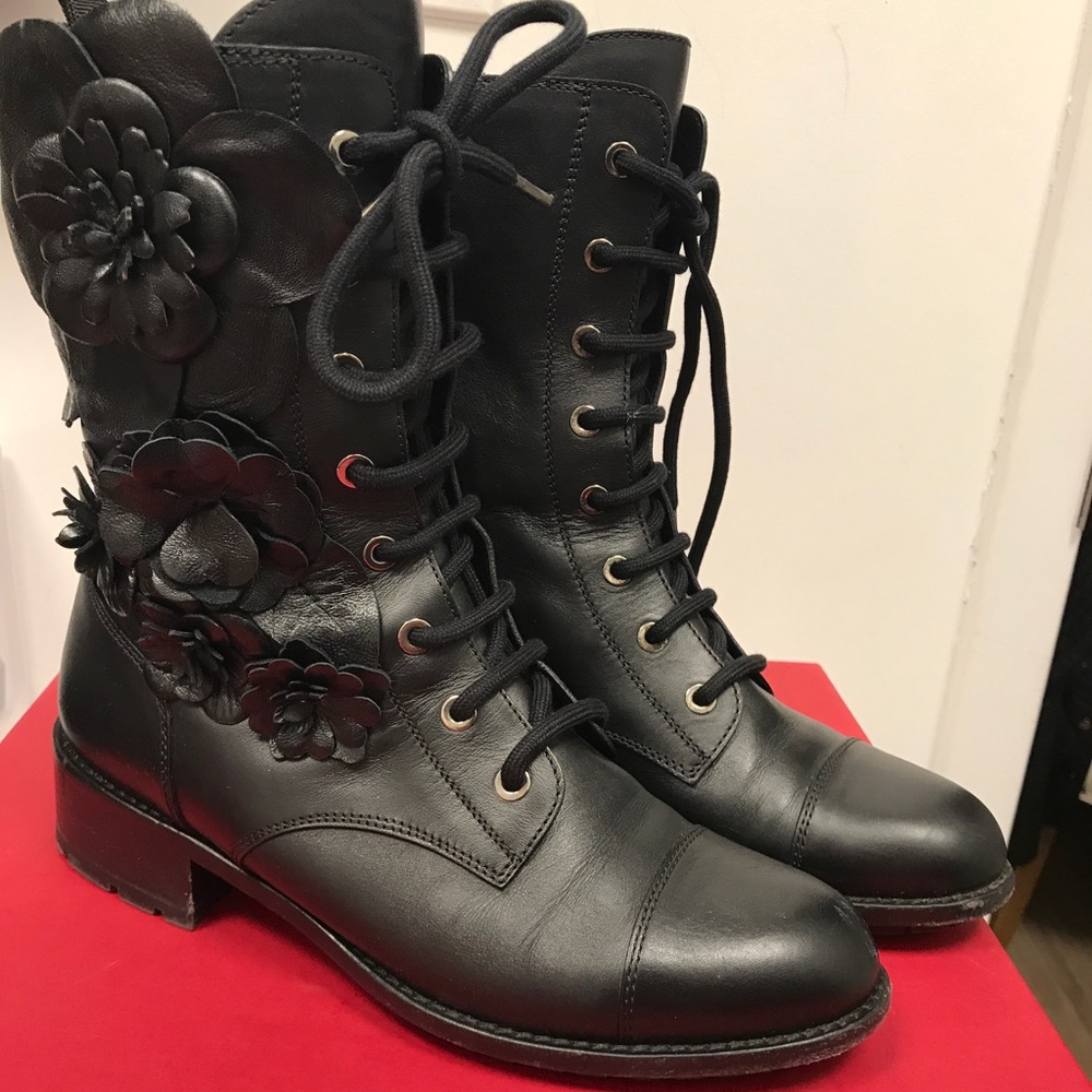 Valentino combat boots